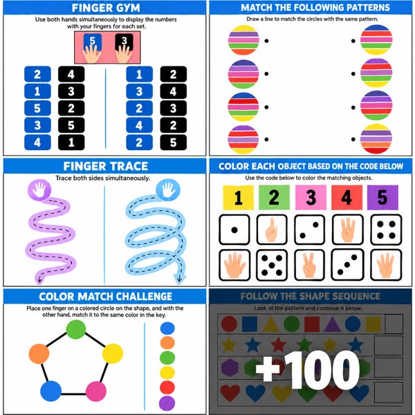 100+ Fun Activities to Train Your Child’s Brain