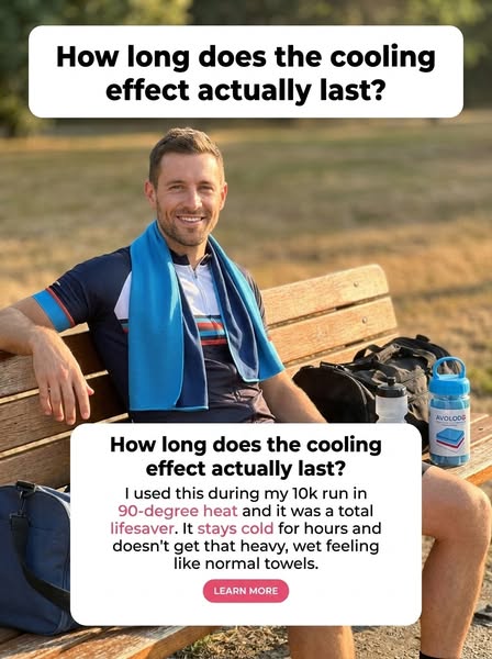 Cooling Sweat-Absorbent Towel