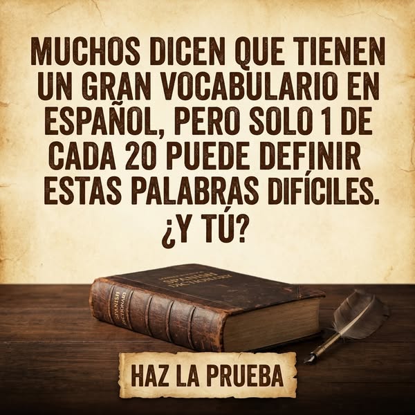 Dictionary Challenge (Spanish)