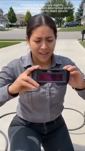 Auto-Darkening Anti-Glare Welding Glasses