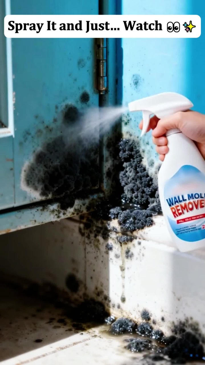 Fast Acting Anti-Mold Wall Cleaner Spray