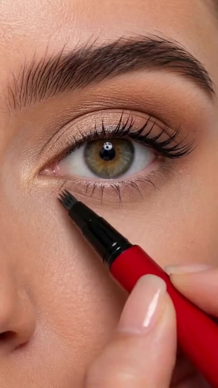 Dual-Tip Liquid Eyebrow Pen