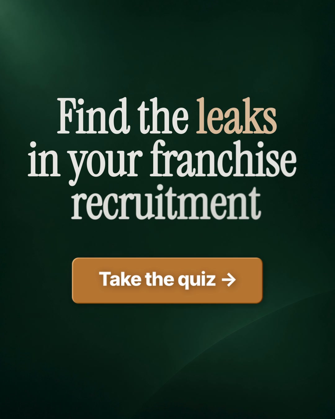 Franchise Pipeline Stalling? Take the Quiz