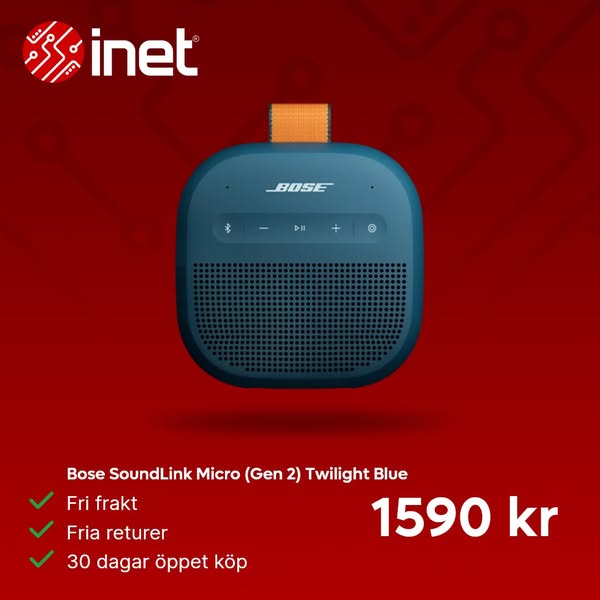 Bose SoundLink Micro (Gen 2) Twilight Blue