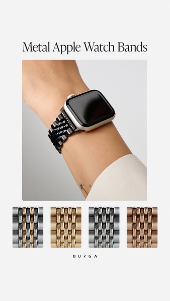 NEW: Stylish watch bands