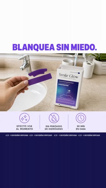 2x1 Tiras Blanqueadoras