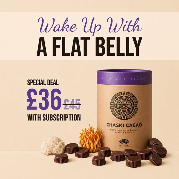 The First Superfood Chocolate Button