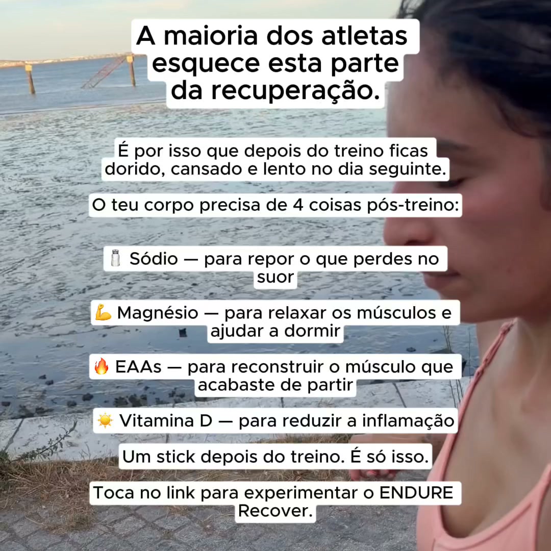 Sub-recuperar Está a Custar-te os Treinos.