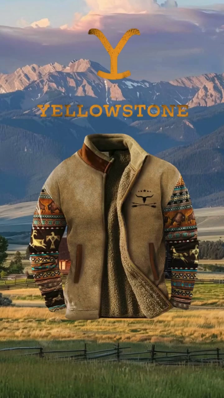 Laluna® | Casual heren fleecejack