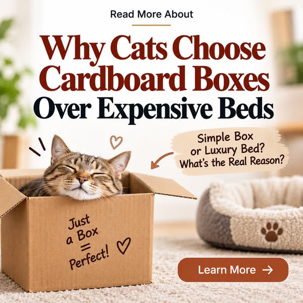 Why Cats Choose Cardboard Boxes