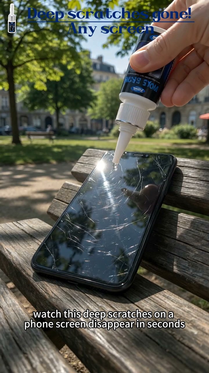 Stop Overpaying for Screen Replacement! Nano Scratch Repair Liquid – Improve Minor Marks at Home