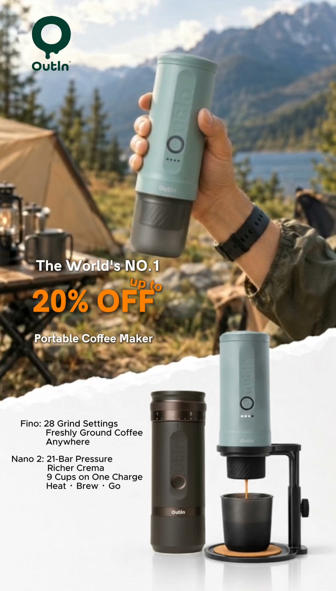 Café-Quality Coffee Anywhere — Up to 20% OFF
