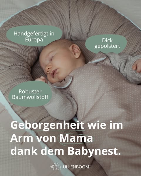 Weicher Rückzugsort für dein Baby