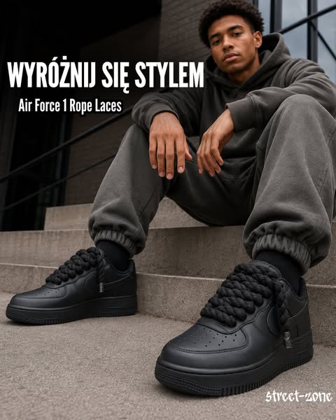 Air Force 1 Custom - Rope Laces