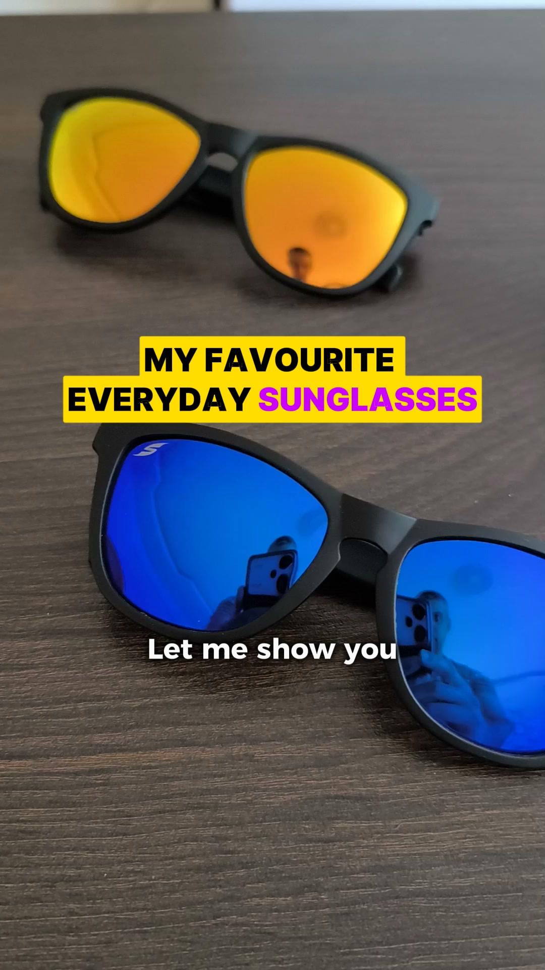 If I Had to Pick Only 3 Sunglasses…