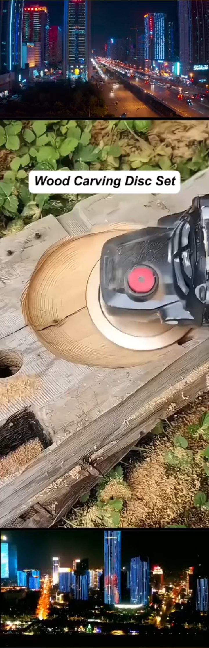 3 PCS Wood Carving Disc Set