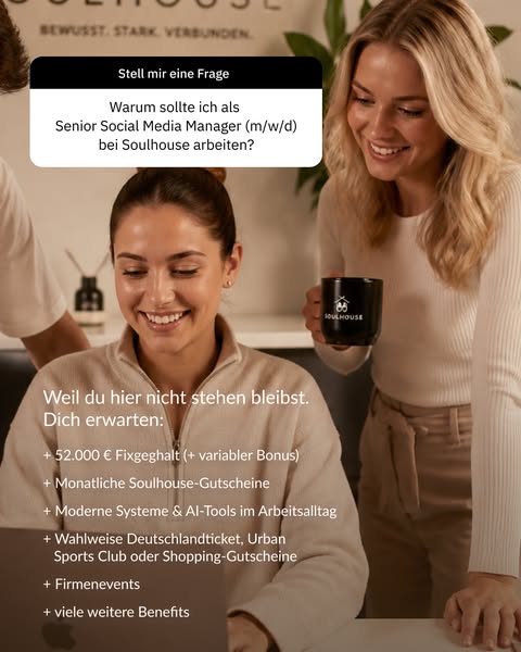Senior Social Media Manager (w/m/d)