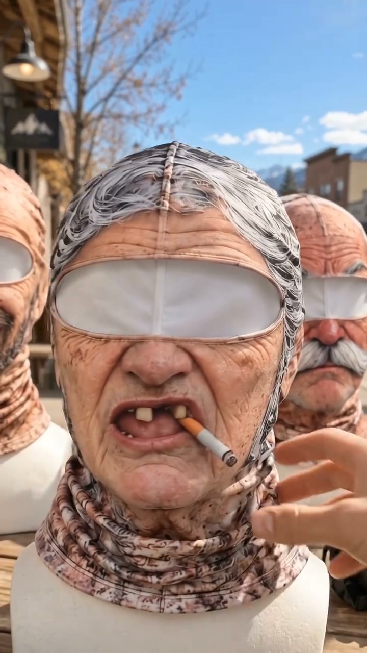 The Ski Mask That Gets the Laughs