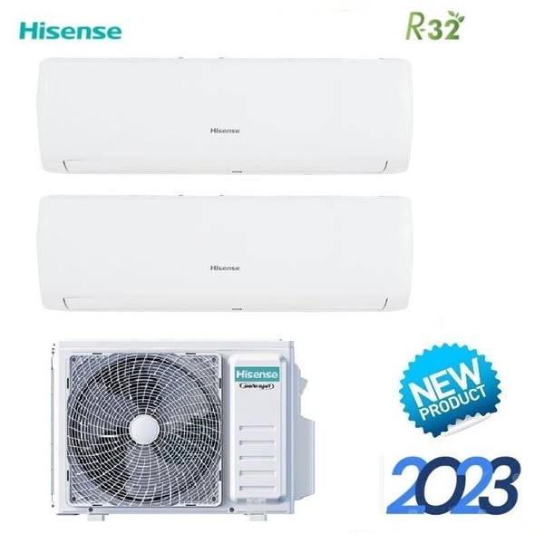Hisense Iqplus 12+12 - Climatizzatore 2 Unita' 12000 Btu