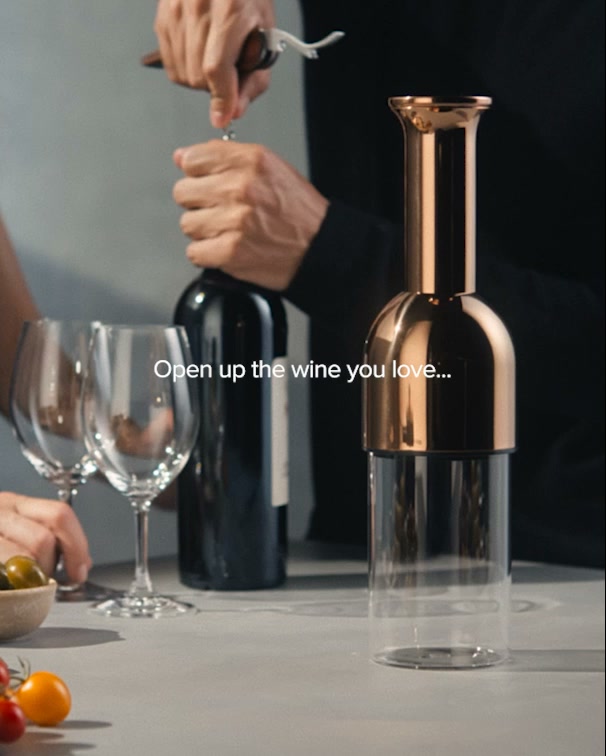 ETO keeps wine fresh for up to two weeks