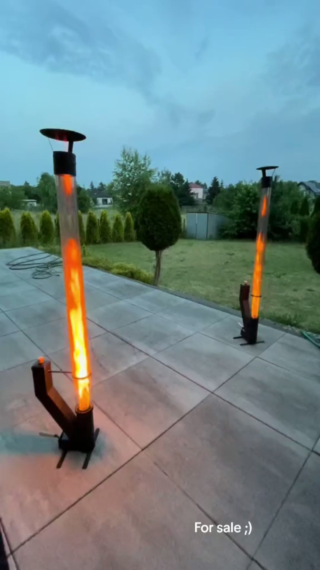 Smokeless Patio Fire Tower