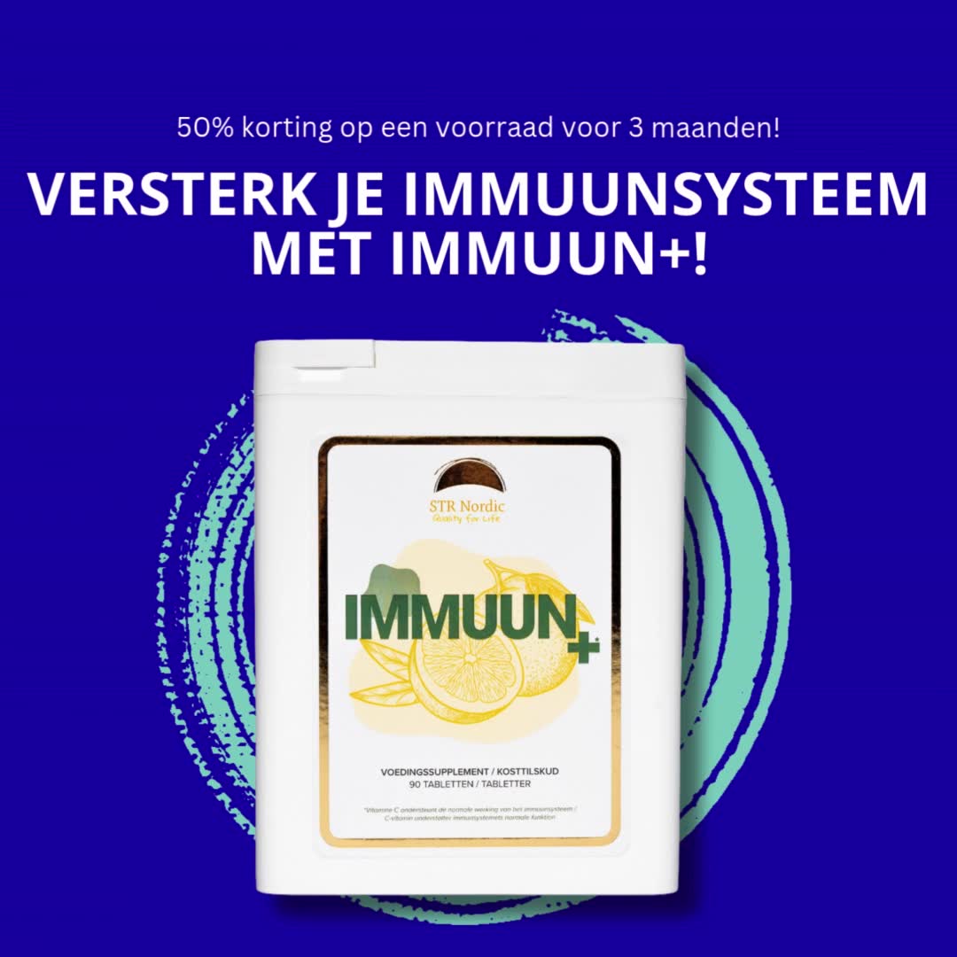 Immuun+Slechts €8,32/maand!