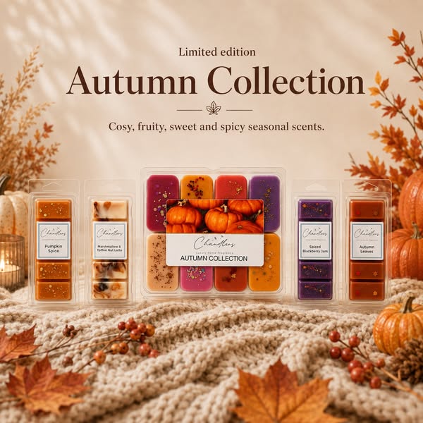 Anúncio de Chandlers Wax Melts - Luxury Home Fragrance