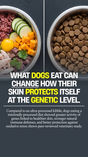 If your dog does this after eating, it's not the food