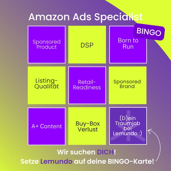 Amazon Ads Growth Specialist (m/w/d)