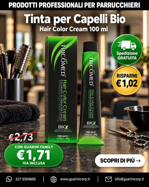 Hair Color Cream Bio 100ml — TRICOMED
