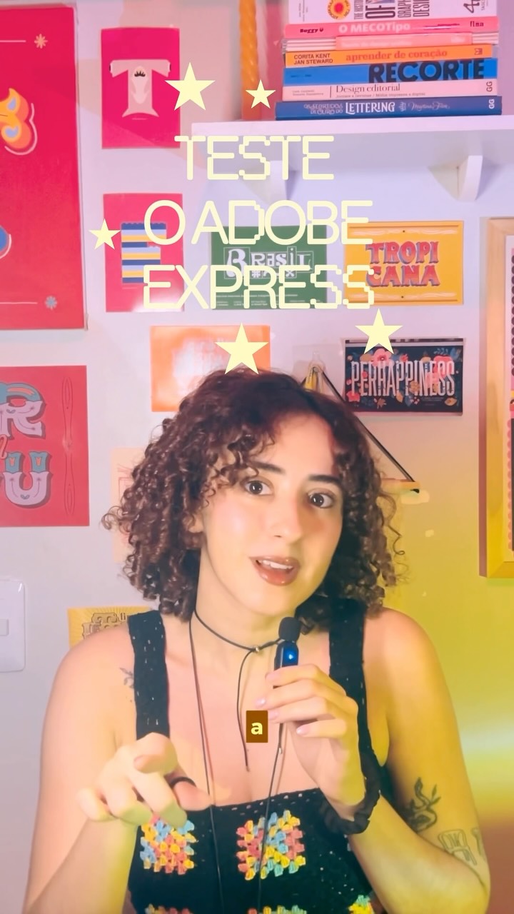 Anúncio de Adobe Express
