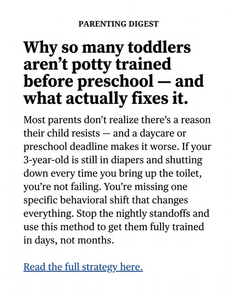 Potty Training Without the Pain