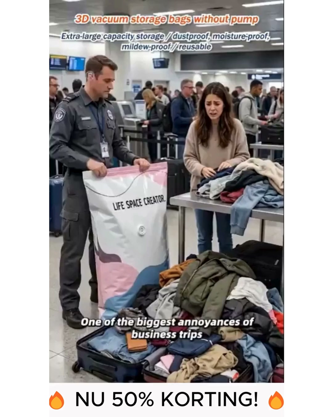 Bespaar Tot Wel 80% Opbergruimte Zonder Pomp!
