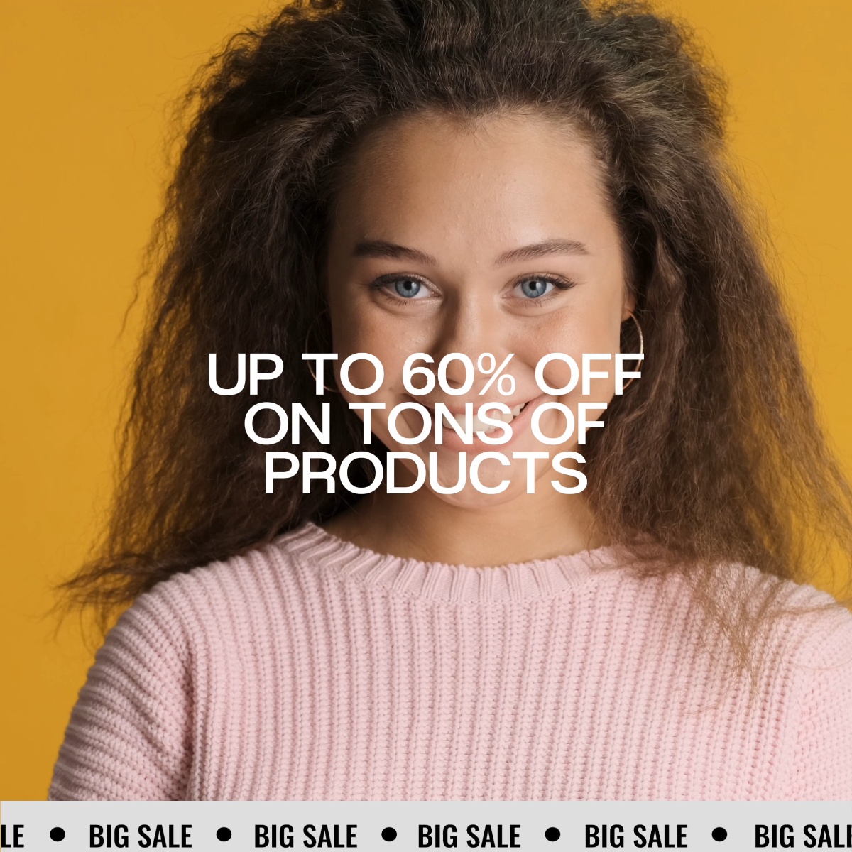 Save up to 60% on hair care & styling products