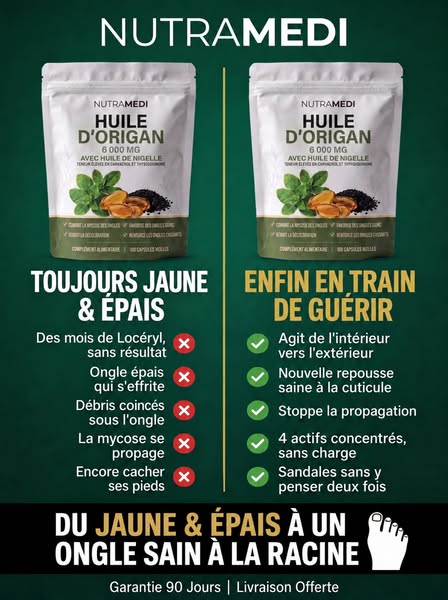 Locéryl n'a pas suffi. Voici pourquoi Nutramedi est différent.