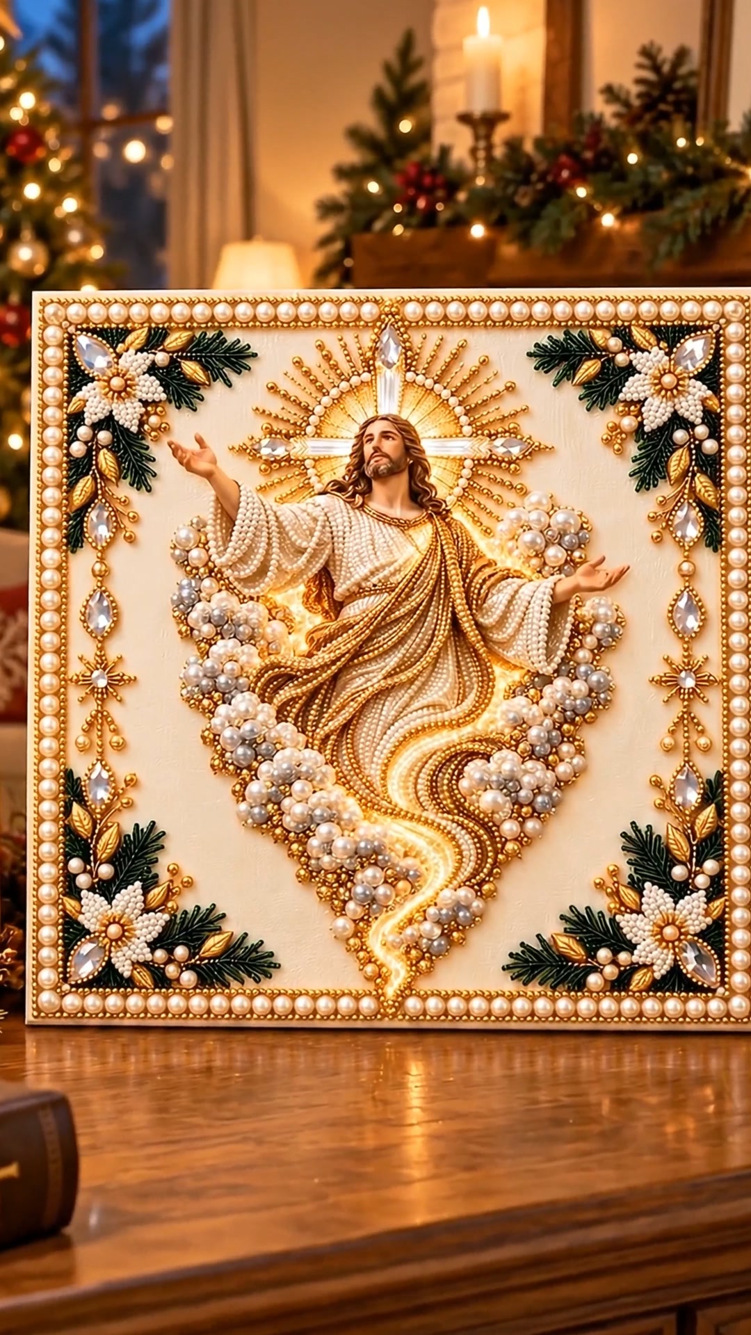 DIY Christian Pearl Artwork Kit