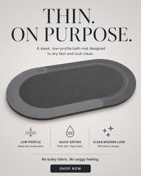 Thin. Quick-Drying. On Purpose.