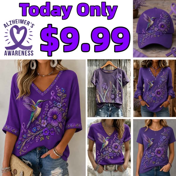 Wear Purple, Stand Together — Supporting Alzheimer’s Patients and Families with Every Purchase