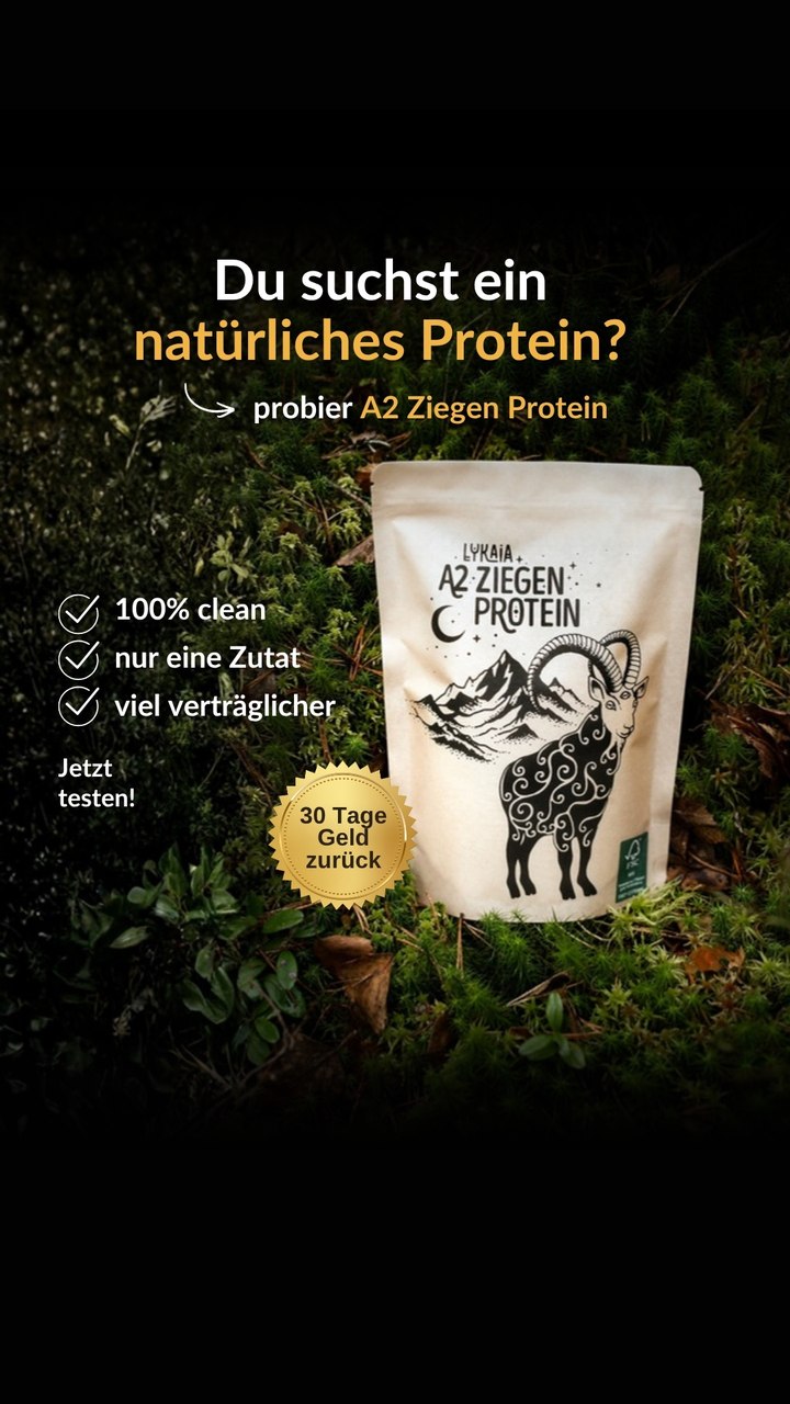 Natürliches Protein, nur eine Zutat