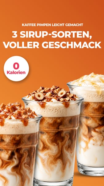 Decke Kerze Salted Caramel Latte mit 0 Zucker