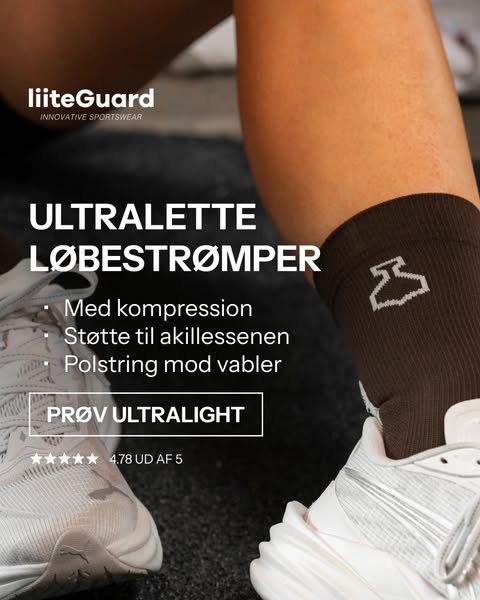 En løbestrømpe skræddersyet til sommerløb