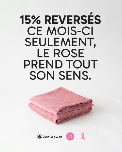 ZenGrowth s'habille en rose pour Mon Bonnet Rose
