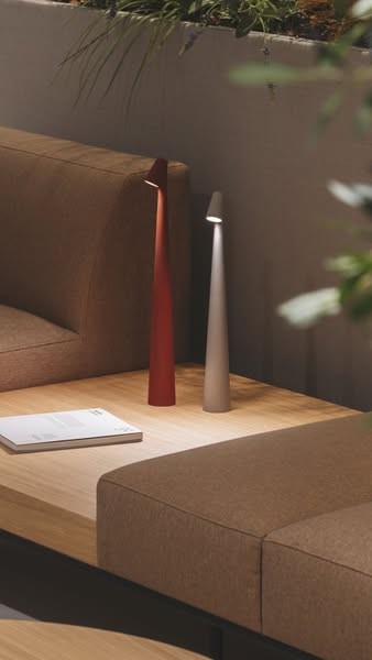 Feixe de luz minimalista