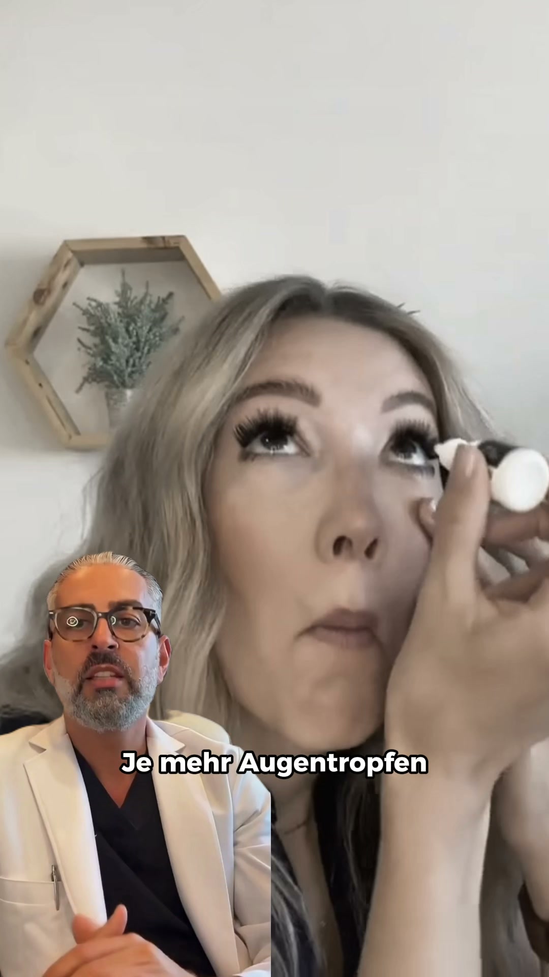 Trockene Augen lösen