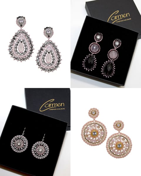Bei uns findest Du handgefertige Ohrringe für besondere Momente in Österreich gefertigt exklusiver Designerschmuck leicht und angen