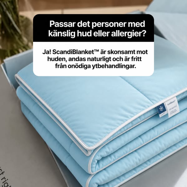 Slipp svettiga nätter – sov svalt utan AC