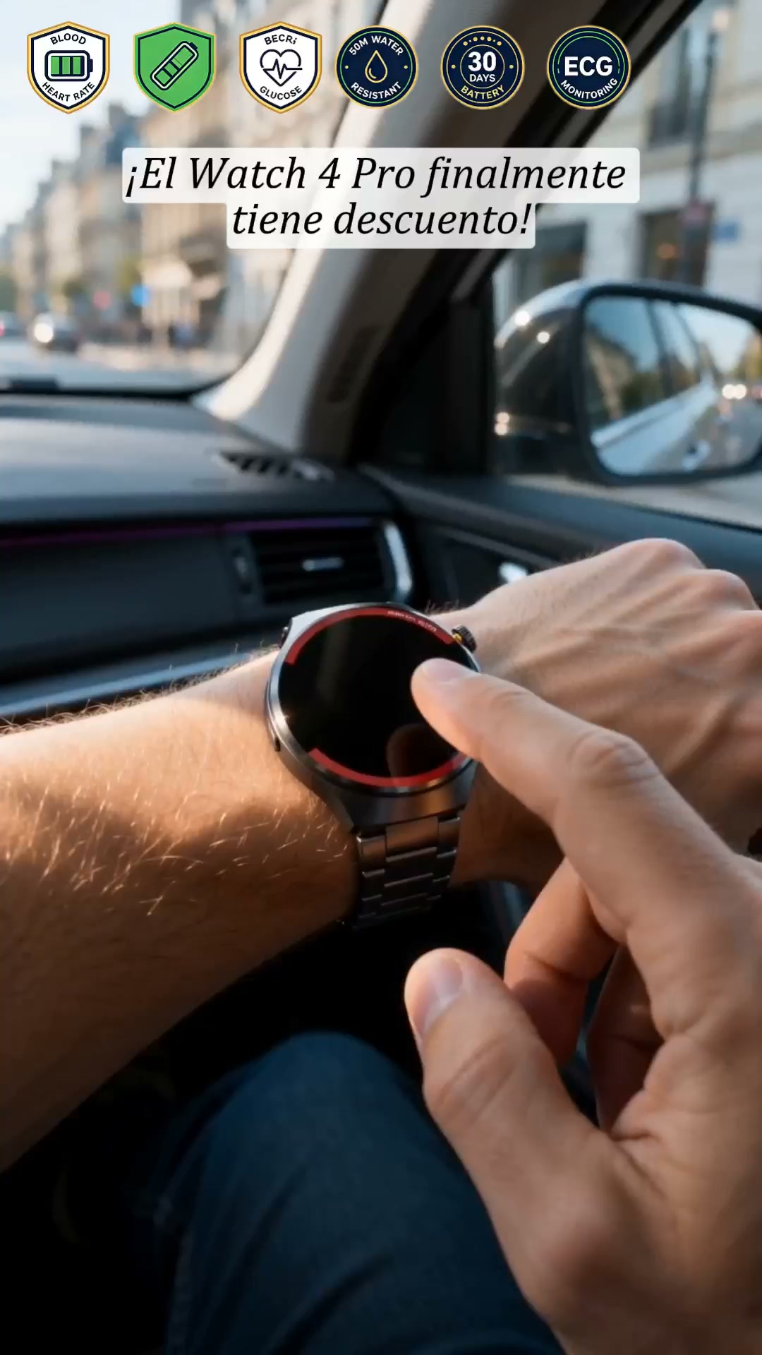 ¿Un smartwatch de alta gama que de verdad cuida de ti? Descubre el reloj del que todo el mundo habla en España.