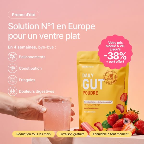 38% + port offert