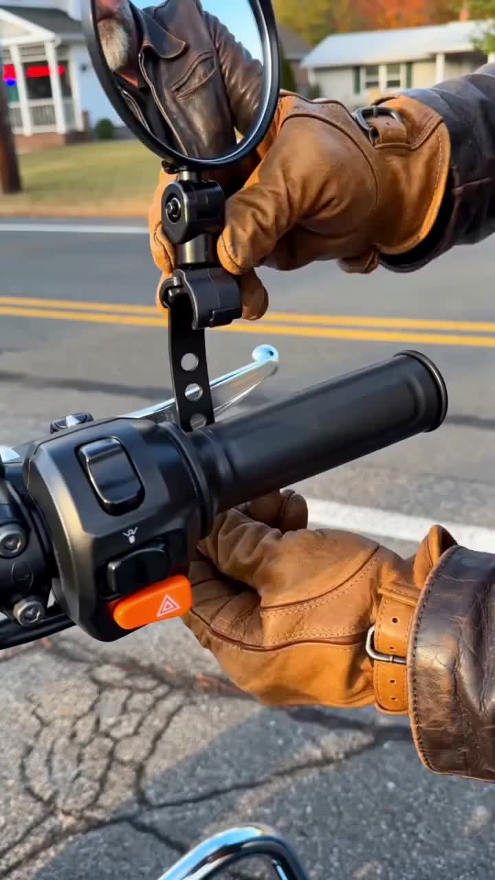 360 Degree Rotating Rearview Mirror