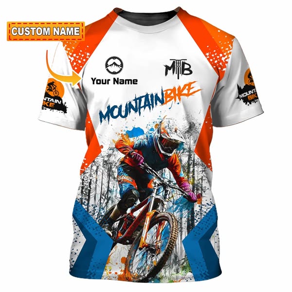 Mountain Bike's Perfect Shirts Custom Name for You!